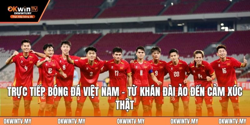 trực tiếp bóng đá Việt Nam